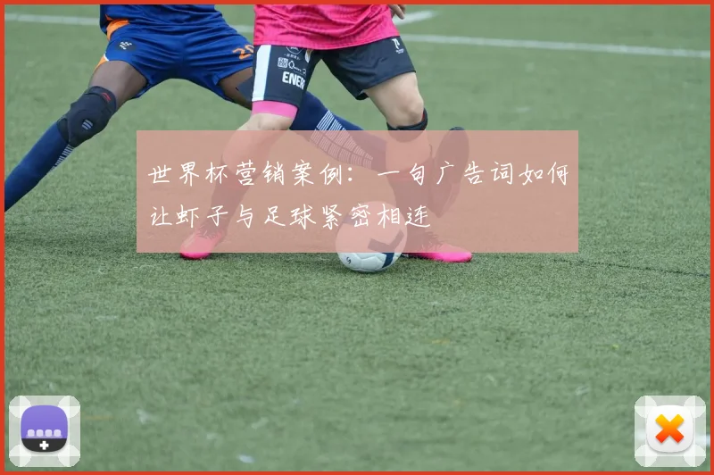 世界杯营销案例：一句广告词如何让虾子与足球紧密相连